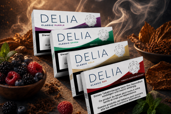 DELIA Tobacco Sticks: Exploring the Classic Tobacco Range for IQOS ILUMA
